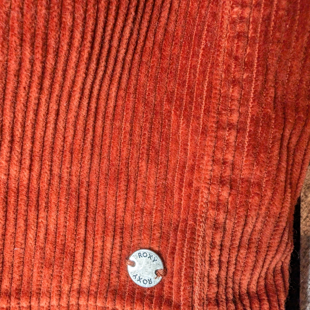 Pre-owned Roxy Silent Days Corduroy Mini Skirt Size SP - Picture 8 of 10